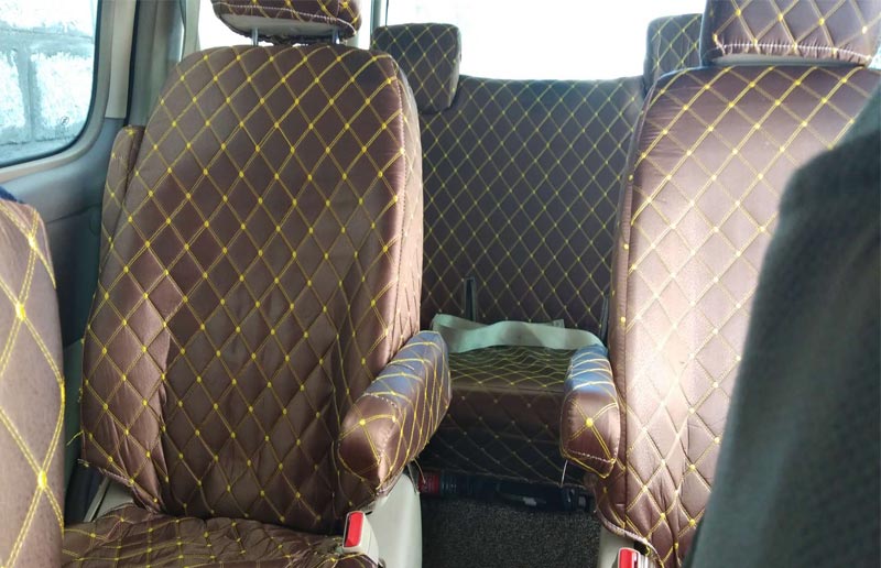 Das Interieur des 7-sitzigen Buick Business Minivans
