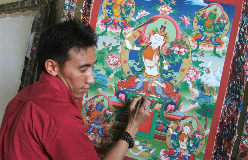 Tibetan Thangka Paintings